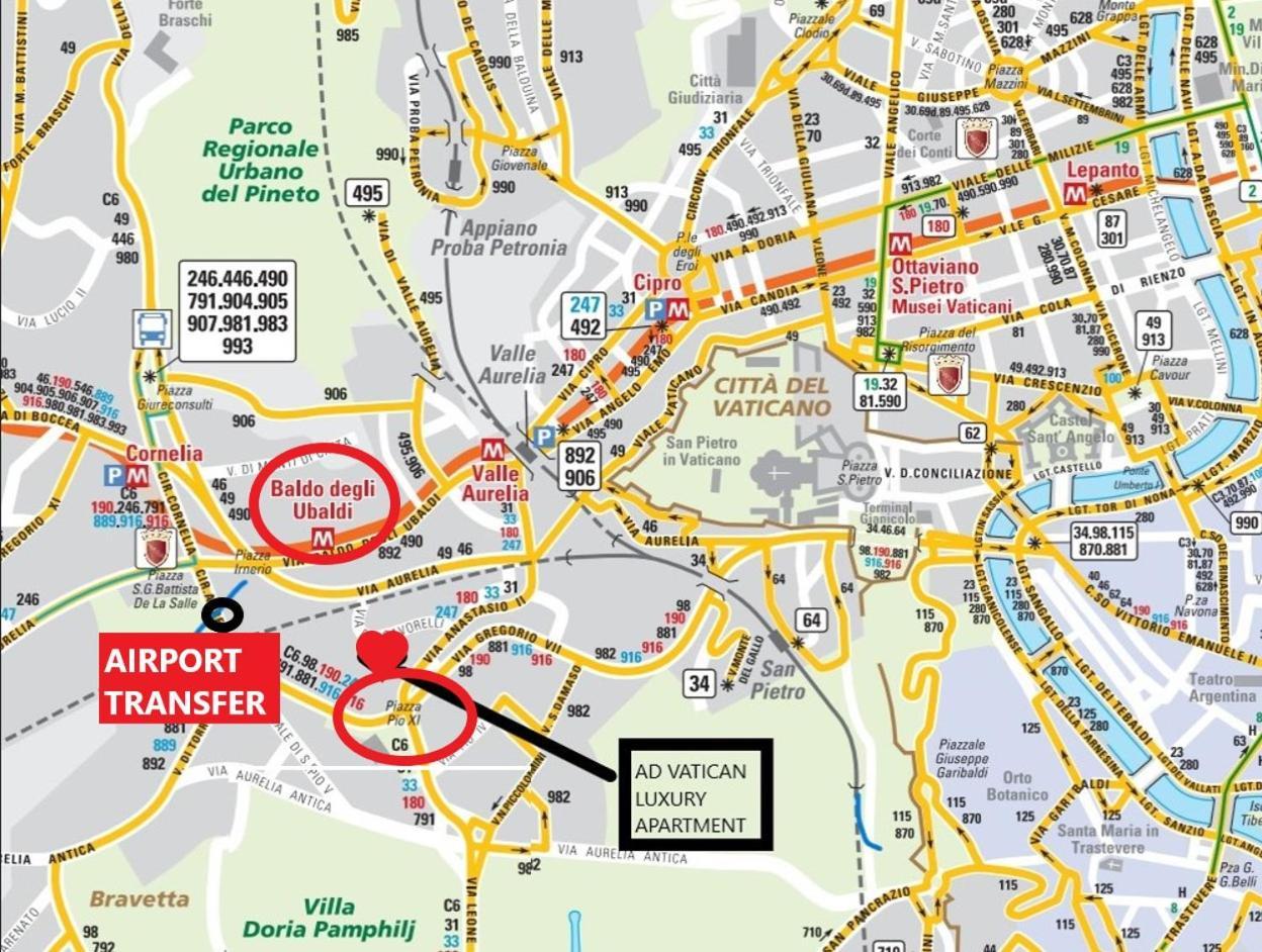 Ad Vatican Luxury Apartment Roma Ngoại thất bức ảnh